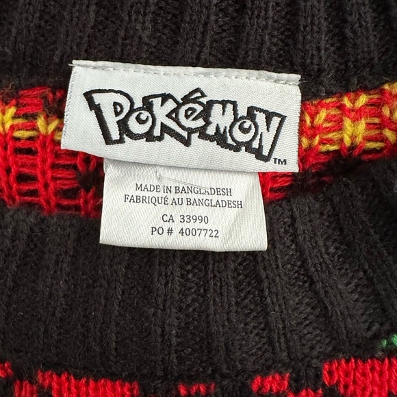 Pokémon Pikachu Christmas Ugly Sweater L/XL - Picture 3 of 3